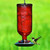 Oval Glass Hummingbird Feeder