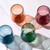 Muted-Colors Stemless Wine Glass, Assorted 1pc