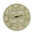 Antique White Terra Cotta Thermometer, 12-Inch