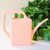 Breeze Block Watering Can, Peach