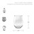 Tritan Stemless Wine Glass, 18oz