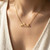 Mountain Range Pendant Necklace