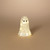 Lighted Glass Halloween Ghost