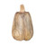 Carved Mango Wood Pumpkin