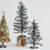 Vintage Tinsel Tree with Ornaments
