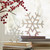 White Wood Snowflake