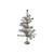 Tinsel Tree with Ornaments, 13-Inch