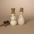 Wood-Look Holiday Snowman, Assorted 1pc