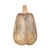 Carved Mango Wood Pumpkin