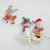 Wool Felt Holiday Icon Ornament, Assorted 1pc