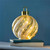 Lighted Rotating Glass Ornament