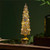 Lighted Rotating Glass Christmas Tree