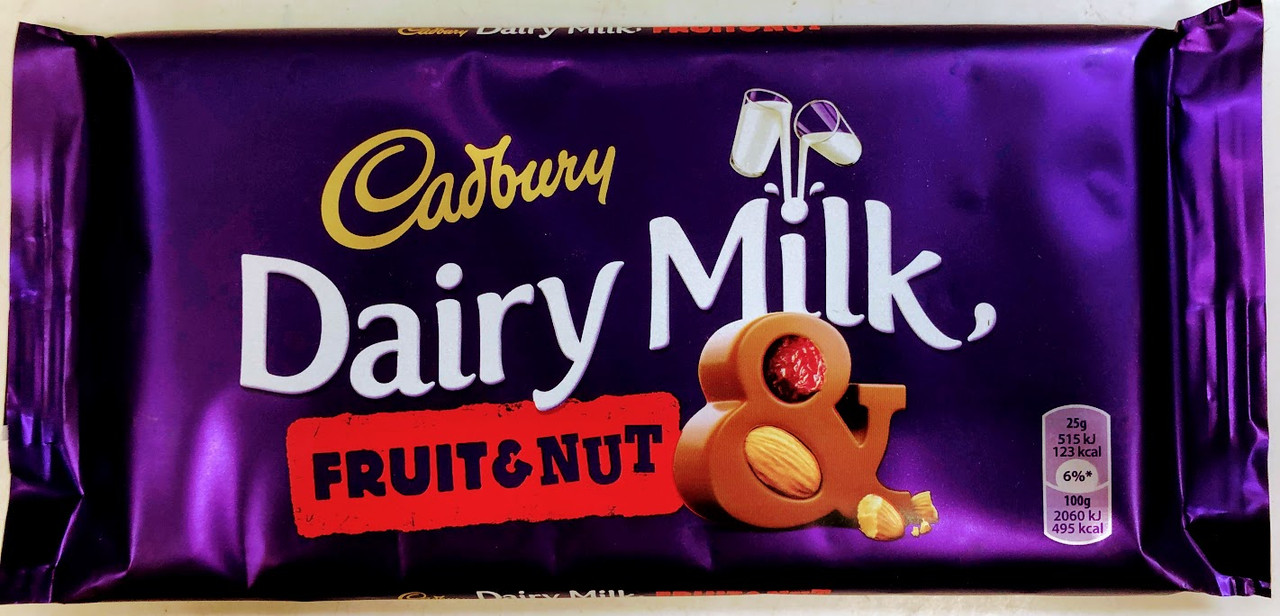 Cadbury Fruit & Nut Bar 200g