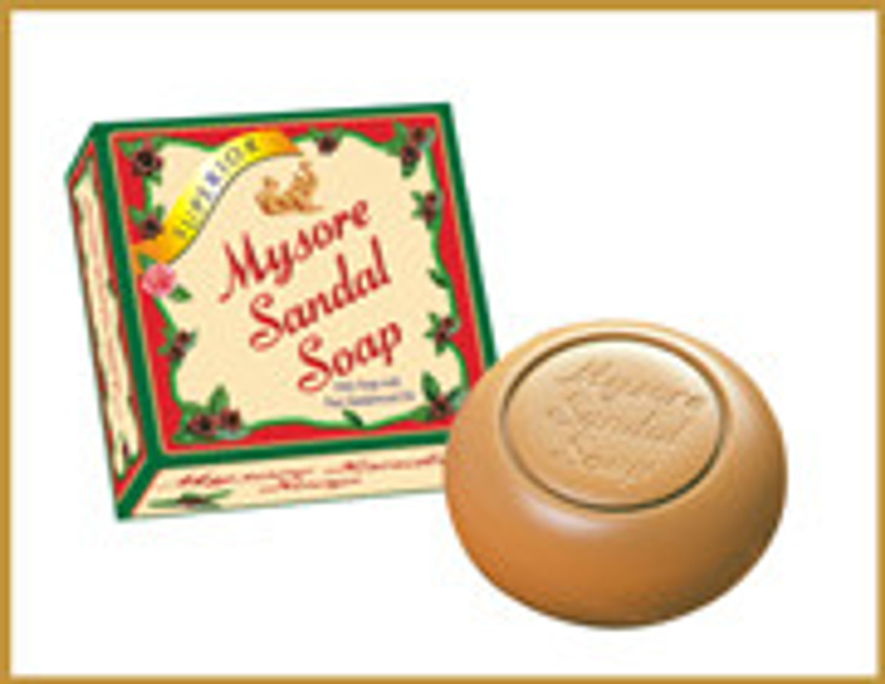 Mysore Sandal Gold Bath Soap With Natural Sandalwood Oil 125g (Pack of –  Singh Cart