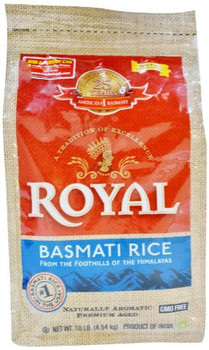 Royale Basmati Rice - 10 Lbs