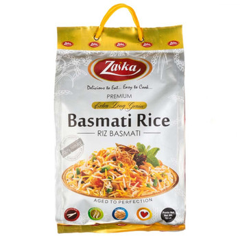 Zyka Extra Long Grain Basmathi  Rice(Gold)10lb