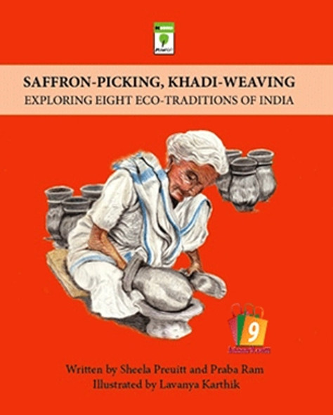 SAFFRON - PICKING, KHADI - WEAVING