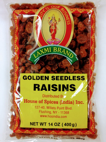 Laxmi Golden Seedless Raisins-400g