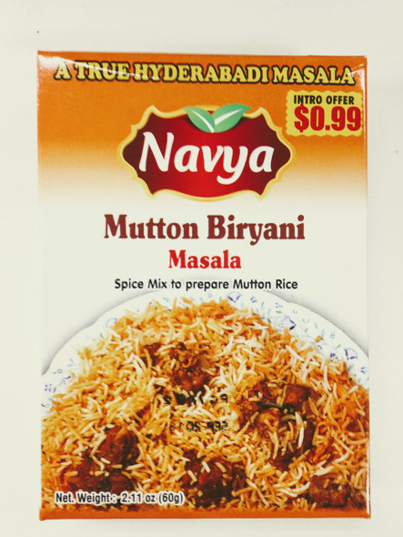 Navya Mutton Biryani Masala 60gm