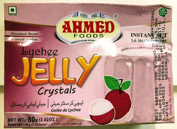 Ahmed Jelly Lychee - 80g