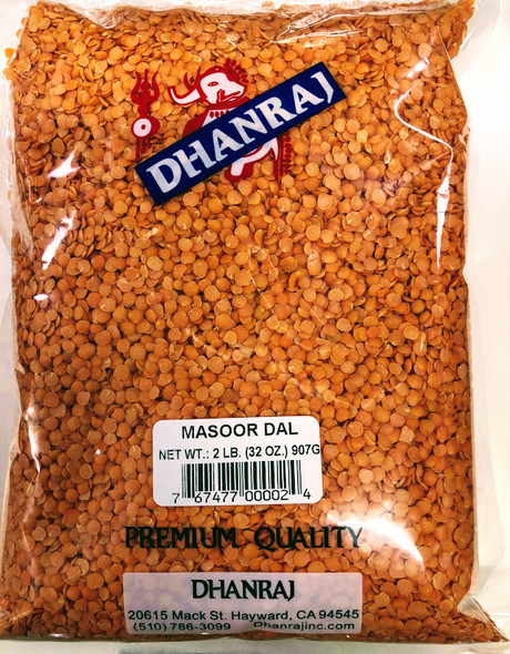 Dhanraj Masoor Dal - 2lb