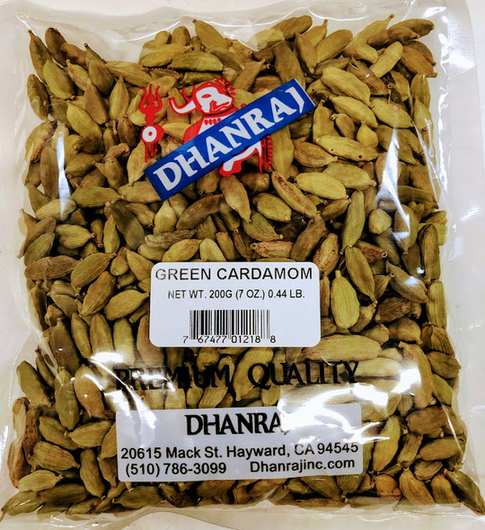 Dhanraj Green Cardamom Extra Jumbo - 200g