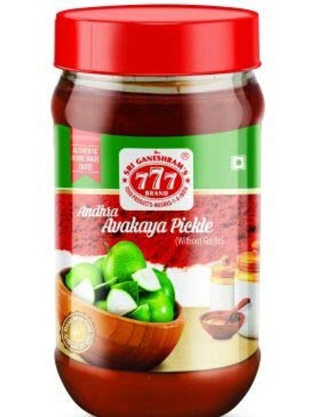 777 Andhra Avakkaya Pickle 300 Gms