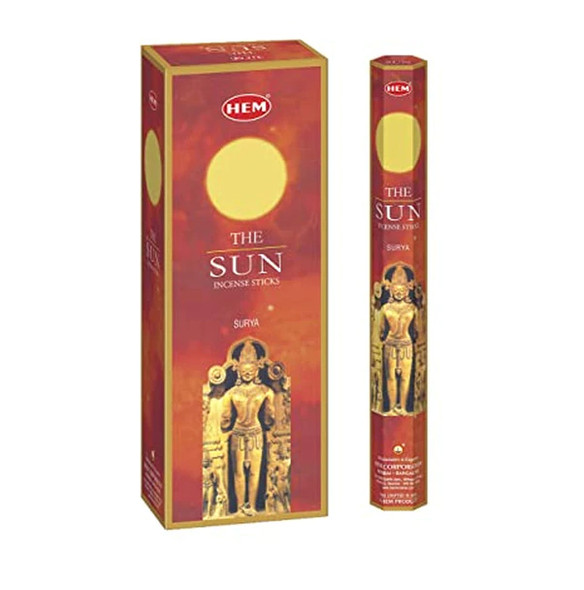 Hem The Sun (Incence Stick) 6 Packets/Hex