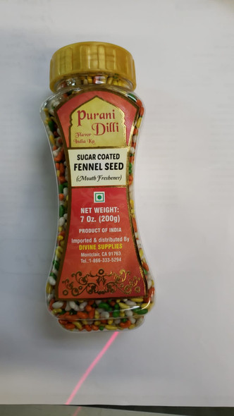 Purani Dilli Sugar Coated Fennel Seeds 200gms