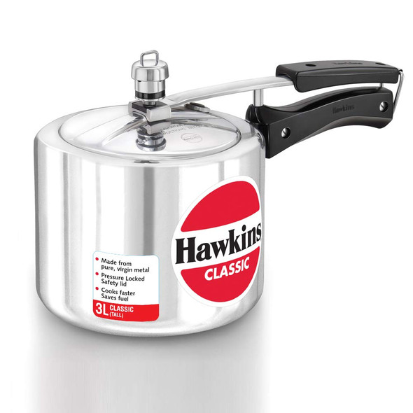 Hawkins Classic Pressure Cooker - 3 Litre (Free Shipping)