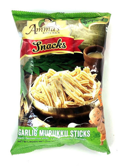 Amma's Kitchen Garlic Murukku Sticks 200gm