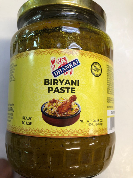 Dhanraj Biryani Paste - 750g