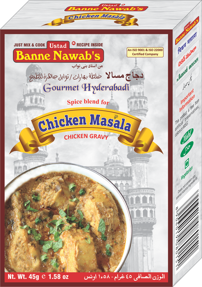 Banne Nawab Chicken Masala - 45g