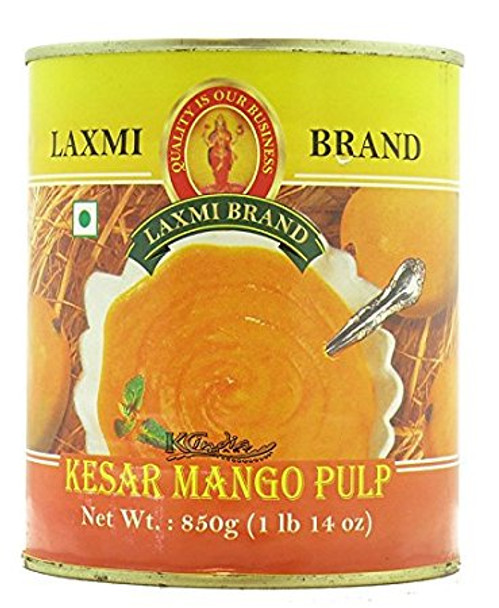 Laxmi Kesar Mango Pulp -  850GM