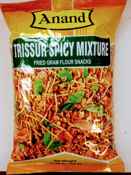 Anand Trissur Spicy Mixture(Fried Gram Flour Snacks)-400g