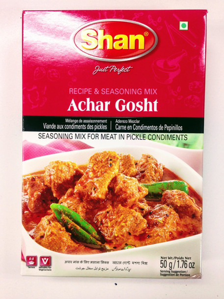 Shan Recipe and Seasoning Mix for Achar Gosht - 50g