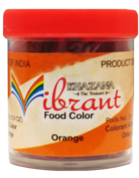 Vibrant Food Color - Orange 25 gms