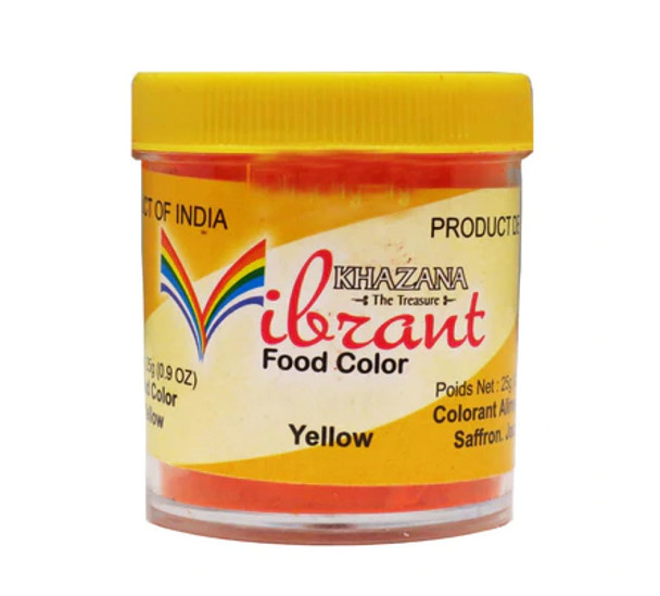 Vibrant Food Color - Yellow 25 gms