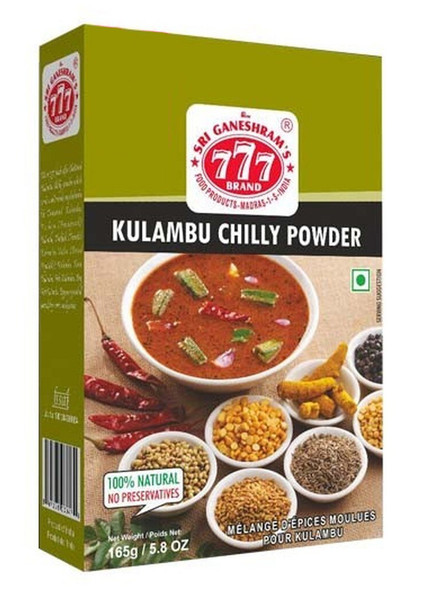 777 Kulambu Chilly Powder - 165g