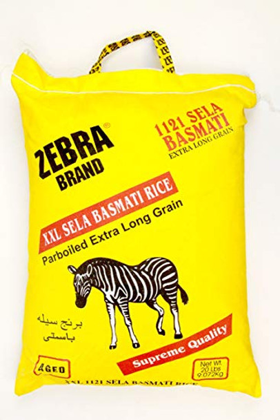 Zebra Sela Yellow Rice - 10lb