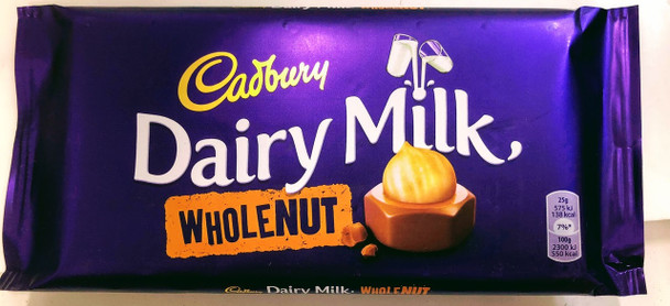 Cadbury Whole Nut Bar -200g
