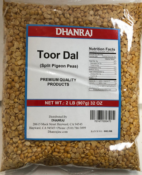 Dhanraj Toor Dal - 2lb