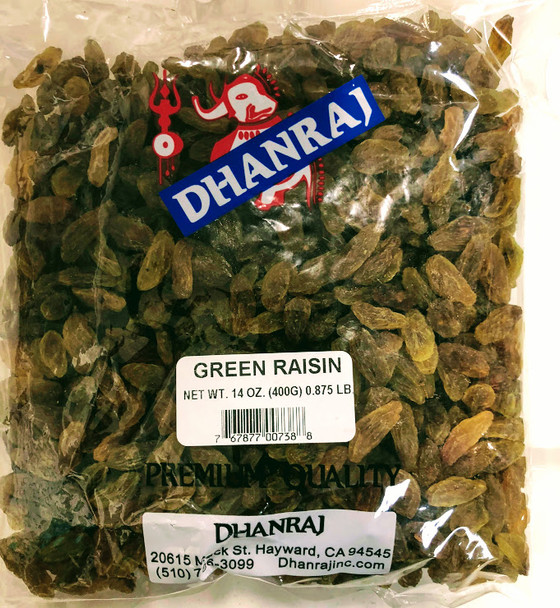 Dhanraj Green Pistachios - 7oz