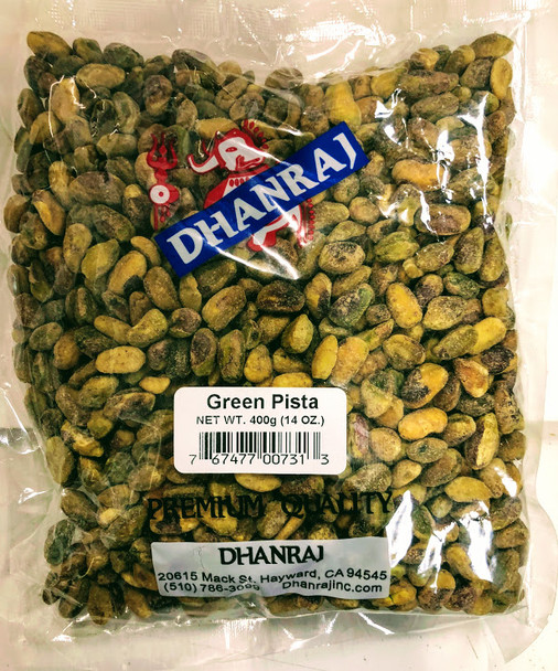 Dhanraj Green Pistachios - 400g