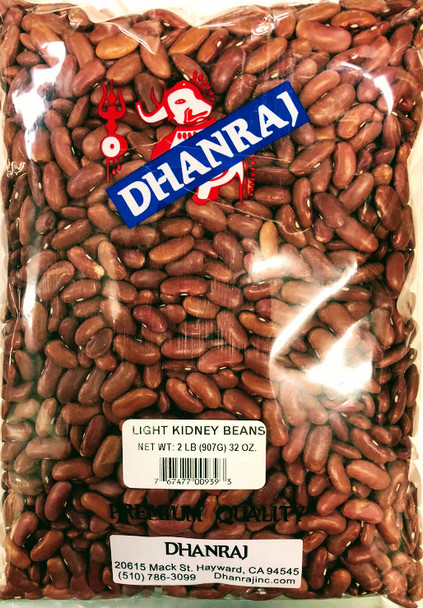 Dhanraj Light Kidney Beans - 2lb