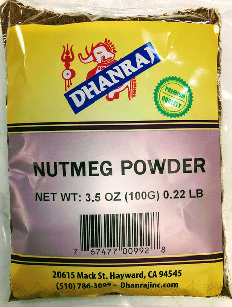 Dhanraj Nutmeg Powder - 100g