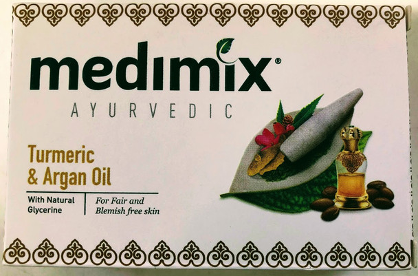 Medimix Ayurvedic Turmeric And Argan Oil Soap - 125g