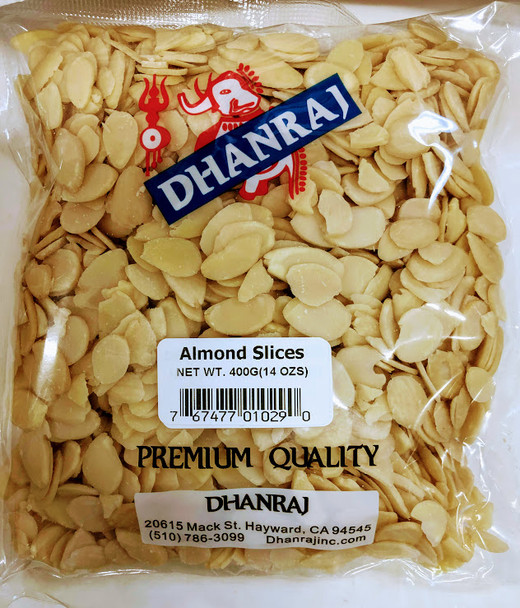 Dhanraj Almond Slices - 400g
