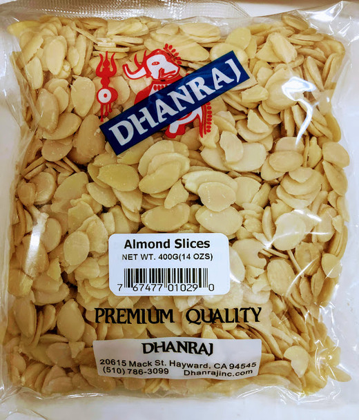 Dhanraj Almond Slices - 400g