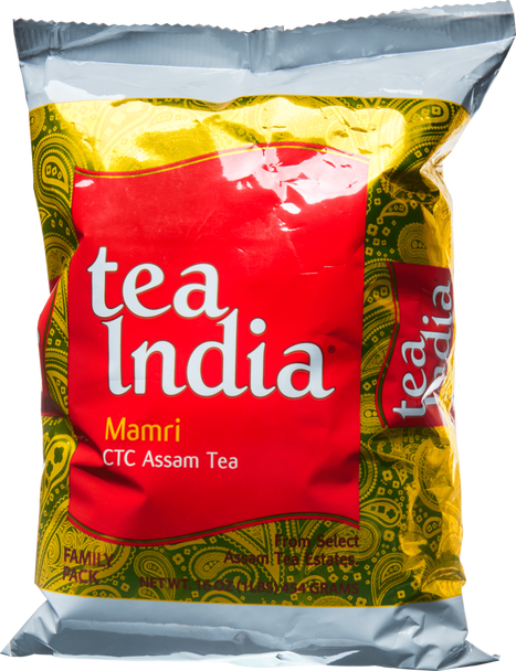 Tea India CTC Mamri Leaf Tea Poly - 2lb